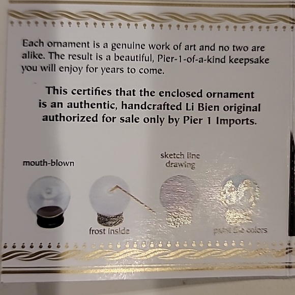 Pier One Collectable Li Bien Nutcraker Christmas Ornament 2015 In Box - Picture 9 of 10